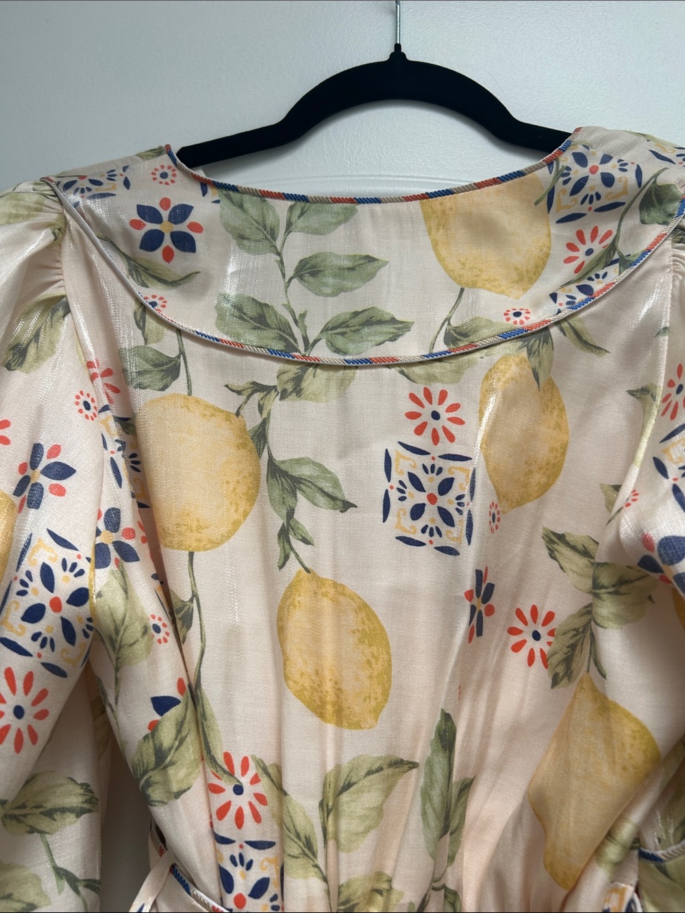 Ciebon Lemon Print Maxi Dress - Picture 9 of 12